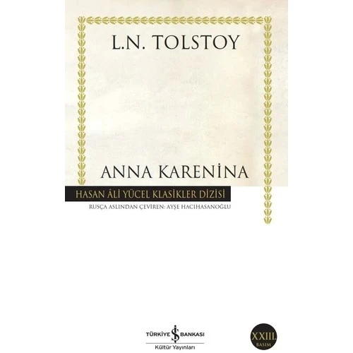 Anna Karenina Kalın Tolstoy İş Bankası