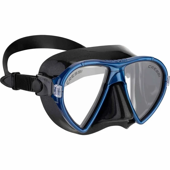 Cressi Ocean Dalış Maskesi  BLACK-BLUE