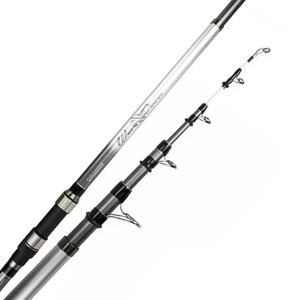 Yek Outdoor Hazır Surf Olta Seti Okuma Wave Power Tele Surf 3.90 cm 100-200 gr Surf Kamışı&Okuma Wave Power WP-8000A1 Olta Makinesi - 3