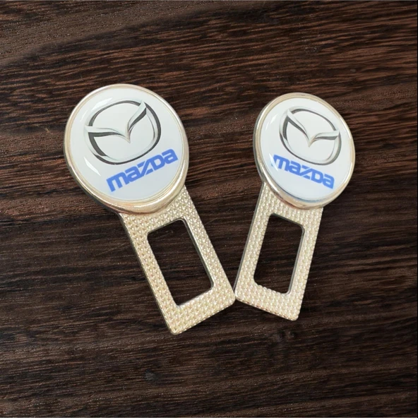 MAZDA Logolu Ikaz Ses Susturucu Metal Toka 2 Adet ürün görseli