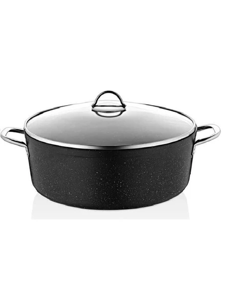 Oms Gastro Granit Derin Tencere 30cm 3113 - 2