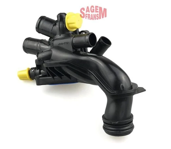 TERMOSTAT 107C KOMPLE P308-P207-C3 PICASSO 1.4 16V EP3 -P207-P308-PARTNER TEPE-BERLINGO III-P3008 -C3 III-C4 PICASSO-DS3-C3 PICASSO 1.6 EP6-EP6C ürün görseli 1