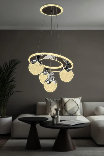 Nova 4 Toplu Modern Sarkıt Led Avize - 8