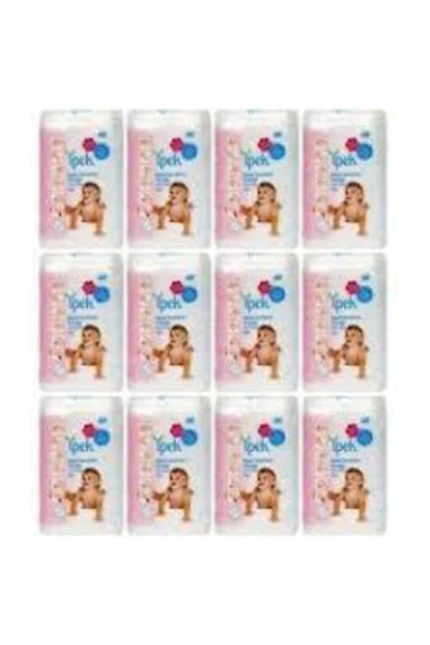 Bebek Temizleme Pamuğu 60 Adet X 12 Paket ürün görseli