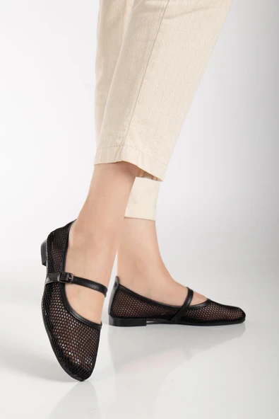 Kadın Babet Siyah Fileli Baretli - Resim 2