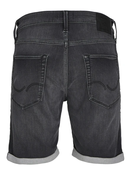 JACK JONES Erkek Rahat Likralı Kot Şort 12269501 - 7