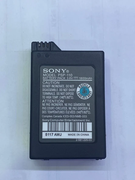 Sony Psp Fat Batarya Pil 100X Serisi Uyumlu PSP100X - 2
