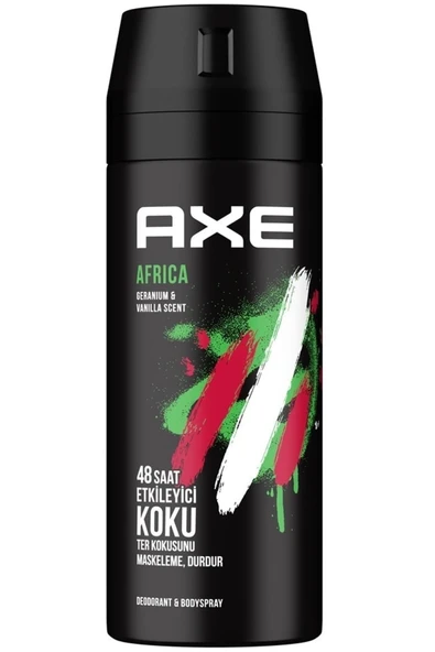 AXE AFRİCA ERKEK DEODORANT SPREY 150 ML