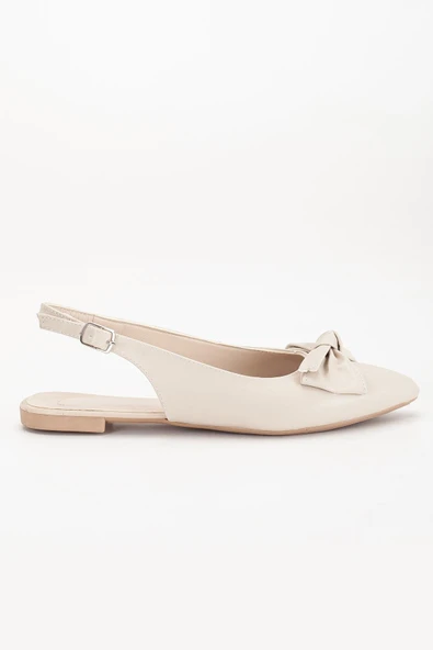 Kadın Babet Ten Arka Açık Fiyonklu - Resim 3