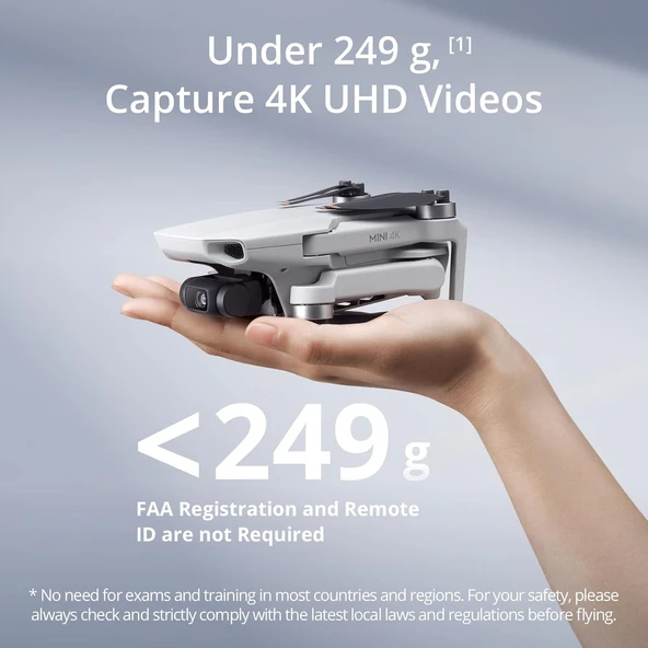 DJI Mini , 4K 30 Fps, Drone, Gri - 5