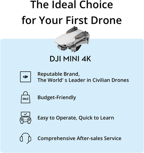 DJI Mini , 4K 30 Fps, Drone, Gri - 6