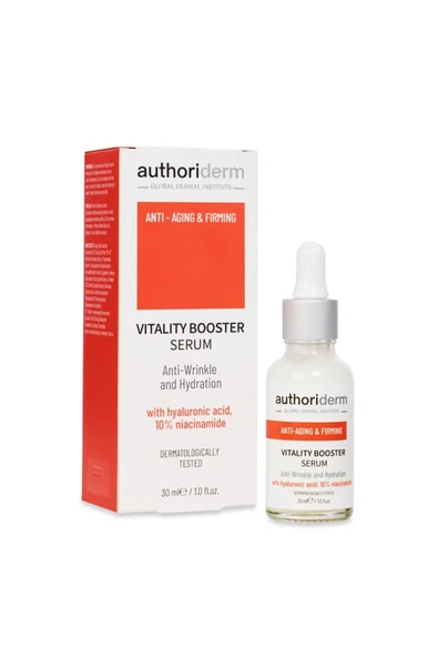 AUTHORİDERM YAŞLANMA KARŞITI SERUM 30 ML - YENİLEYİCİ GÖZ KREMİ 15 ML 2Lİ SET - 3