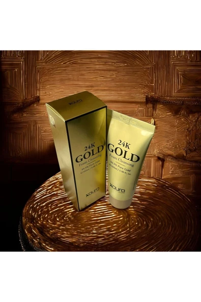 XAURA 24K GOLD FOAM CLEANSİNG 100ML – 99.9% SAF ALTIN İÇERİKLİ KÖPÜK TEMİZLEYİCİ - 4