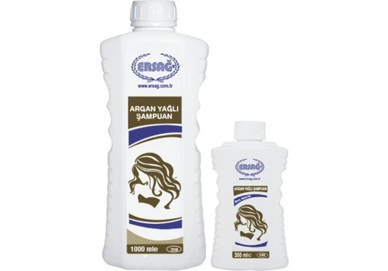 ERSAĞ APARATLI ARGAN YAĞLI ŞAMPUAN 1000 ML.