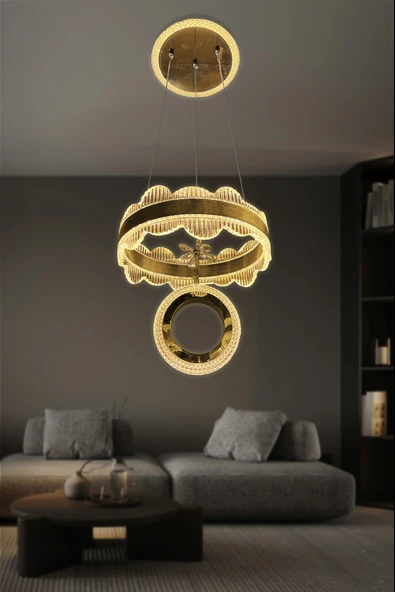 Lirya Modern Sarkıt Led Avize - 3
