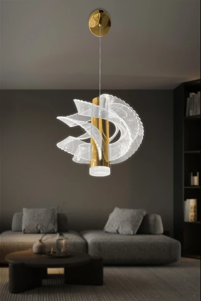 Narella Modern Sarkıt Led Avize - 4