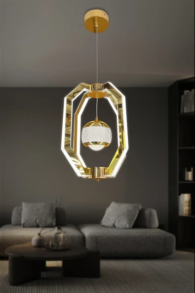 Elanor Modern Sarkıt Led Avize - 4