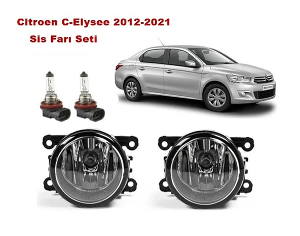 Citroen C-elysee 2012-2021 Sis Farı Seti 8200074008 ürün görseli