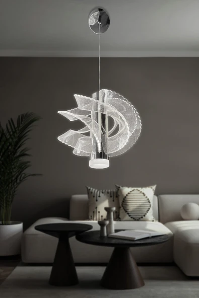 Narella Modern Sarkıt Led Avize - 6