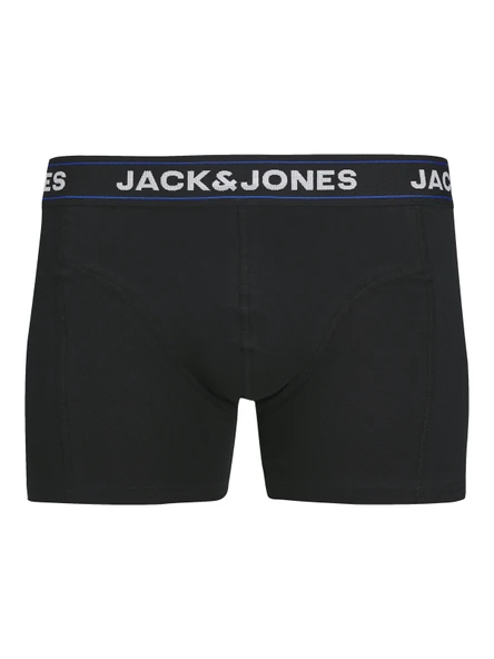 JACK JONES Erkek 6 lı Siyah Pamuklu Boxer 12286183 - 4