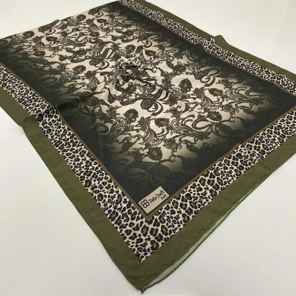 Polo Craft Soft Pamuklu Şal Etro Desen FZY0607 ürün görseli 1