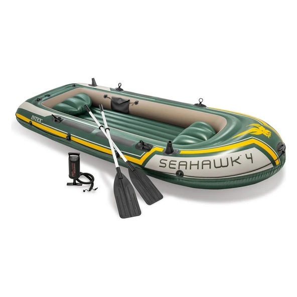 intex Seahawk 4 Şişme Bot Set 351*145*48 (68351)
