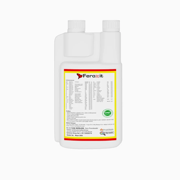 Kuşlar Için Multi Vitamin Ve Kuş Vitamini , Muhabbet Kuşu , Papağan.Güvercin Ve Kanarya450 ml BÜYÜK BOY KAMPANYALI - 2