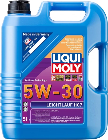Liqui Moly Leichtlauf HC7 5W-30 5 l Otomotiv Bakım Ürünü ürün görseli
