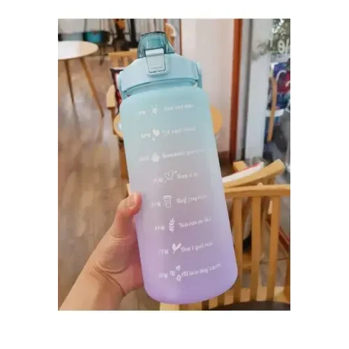 Günlük Motivasyon Su Matarası 2 Litre