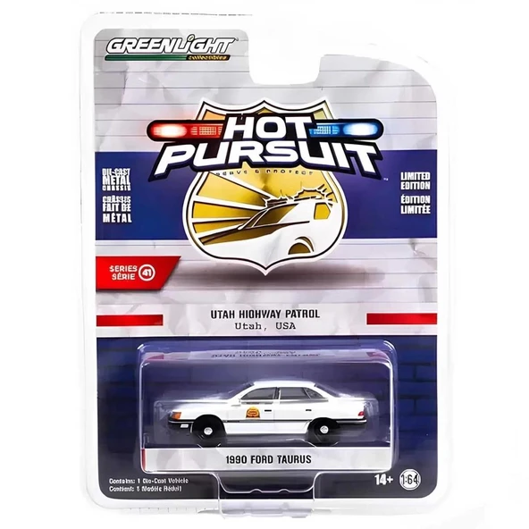 Greenlight 1990 Ford Taurus 1/64 Model Araba