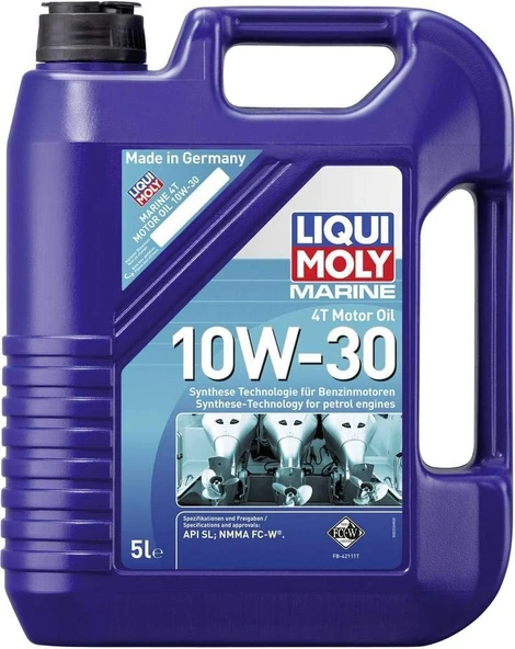 Liqui Moly Marine 4T Motor Yağı 10W-30 5 l Otomotiv Bakım Ürünü ürün görseli