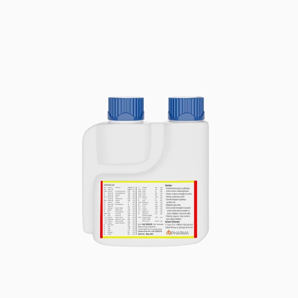 Kanatlılar için Multi -Vitamin ve TAVUK  Vitamini , Tavuk , Kaz , Bıldırcın ,Hindi , Keklik125 ml - 2
