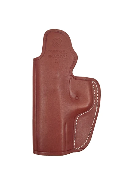 CZ Shadow 2 Compact İçin Uyumlu Kemer İçi Metal Maşalı Deri Silah Kılıfı Kahve