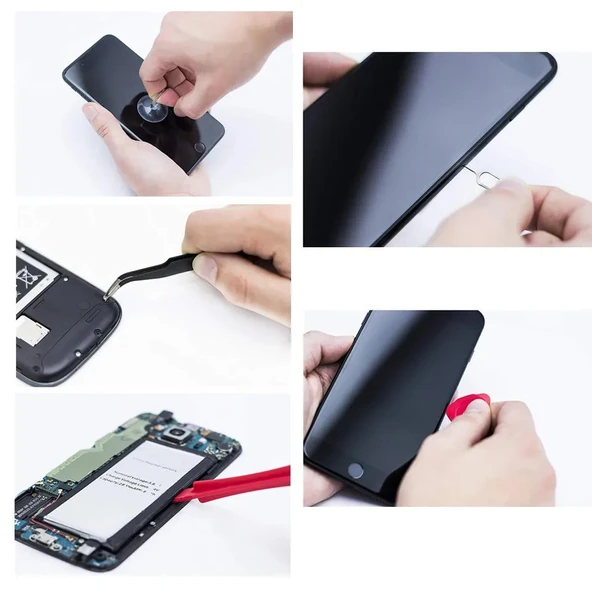 Süper Hassas Tornavida Seti 115 Parça Çok Amaçlı Dayanıklı Krom Vanadyum Çelik El Aletleri - 5