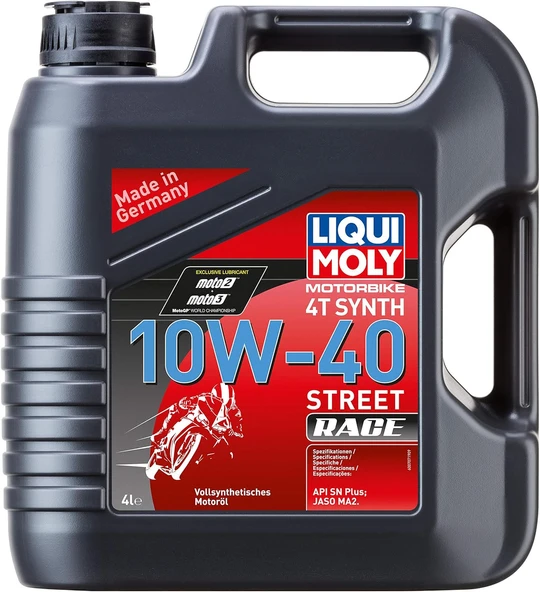 Liqui Moly 10W-40 4T Street Race 4 Lt Motosiklet Yağı (20754)