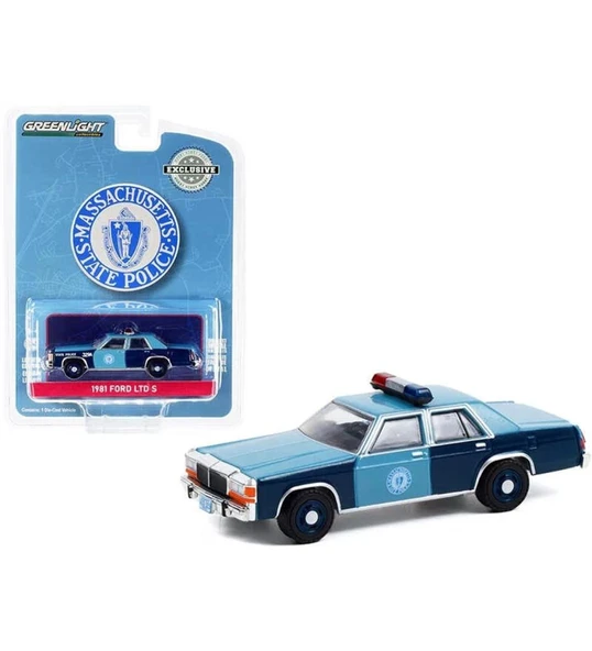 Greenlight 1981 Ford LTD S 1/64 Model Araba