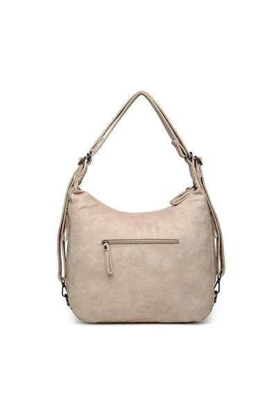 Yıkama Deri Hem Sırt Hem Omuz Kadın Çantası 21-K Barcelona 1936 - 2