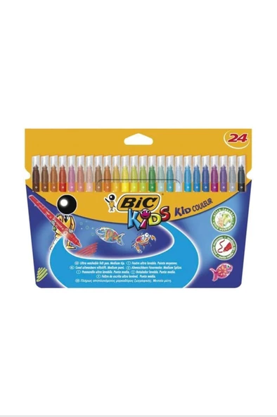 Bic Kid Couleur Keçeli Boya Kalemi 24'lü Kutu - 3