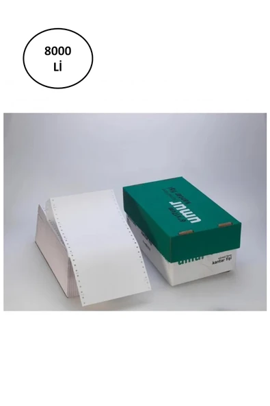 Umur Kantar Fişi 6X17cm 1 Nüsha 8000 Li 30001956 5572 - 3