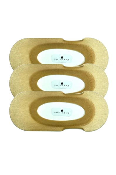 Düşük Kesim Dikişsiz Kaçmaya Dayanıklı Ten Transparan Babet Çorabı 36-41 [ 3 Çift ] - Resim 2