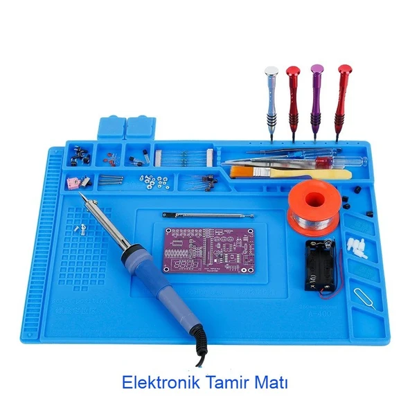 Tamir Matı Silikon Isıya Dayanıklı Onarımda Mükkemmel Ped