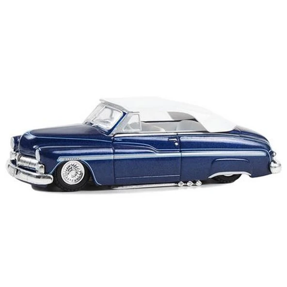 Nessiworld Greenlight 1/64 1950 Mercury Eight Chopped Top Covertible - 2