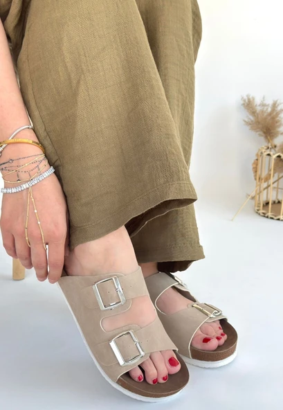 Rıno Ten Nubuk Terlik - 3