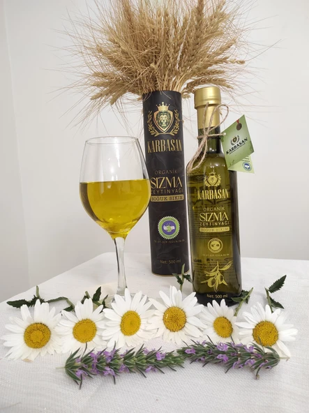ORGANİK MENŞEİLİ SOGUK SIKIM SIZMA ZEYTİN YAĞI 500 ML