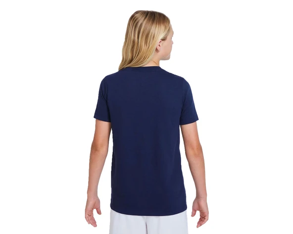Nike Dri-fit Park Çocuk Tişört Lacivert CW6941-451 - 2