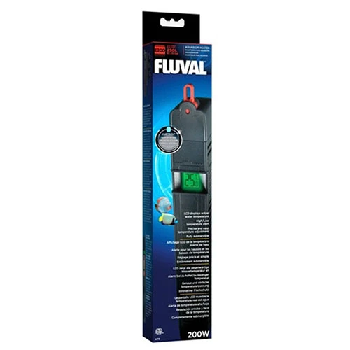Fluval E200 Tam Otomatik Dijital Ekranlı Akvaryum Isıtıcısı 200 W