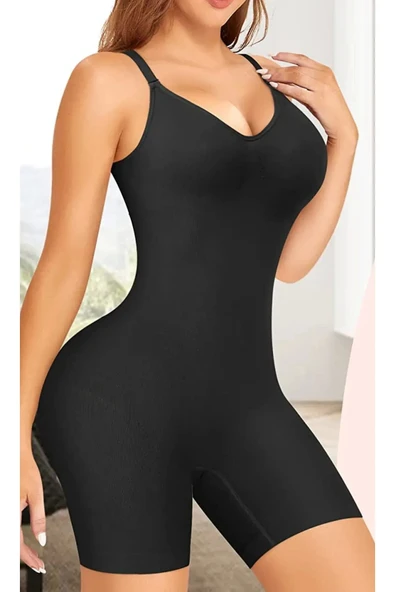 2 Beden İncelme Tam Boy Korse Bel, Basen ve Karın Toparlayıcı - 3