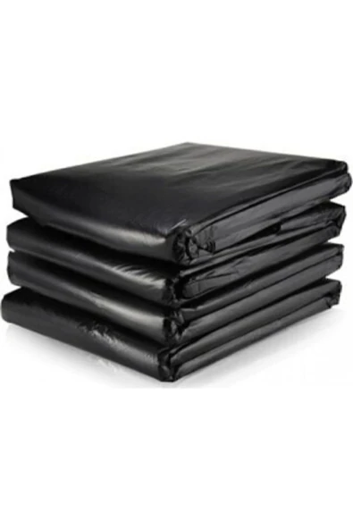 Taşınma Ve Nakliye Jumbo Boy Kalın Siyah Dökme Çöp Poşeti (80 X 110 CM) 5 Kg - Resim 5