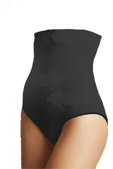 Günlük Kullanıma Uygun İncelten Slip Korse Dikişsiz Yüksek Bel Kadın Kalça Kaldırıcı Korse