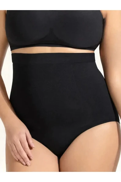 Kadınlar İçin Günlük Konforlu Korse Slip Yüksek Bel Basen - 2